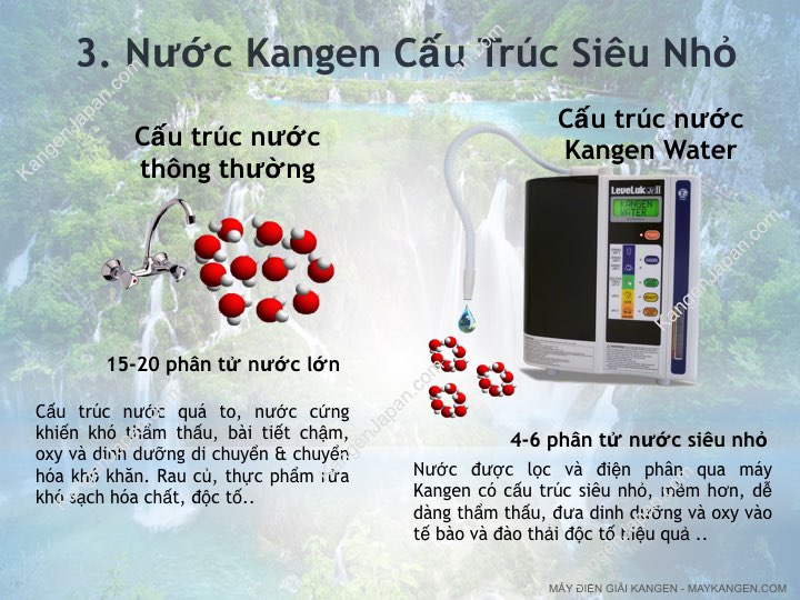 Máy lọc nước kangen phân tử nhỏ 2